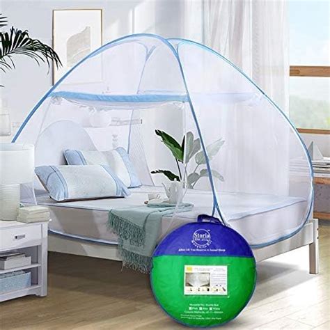 Kolar Mosquito Net for Single Bed, 6 Feet x 4 Feet Premium Single Bed ...