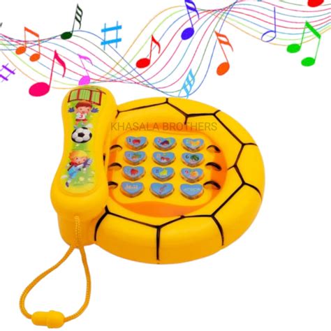 Buy Khasala Brothers® Musical Telephone Toy for Kids, Educational ...