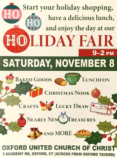 Nov 8 | Holiday Fair | Southbury, CT Patch