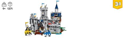 LEGO Creator 3in1 Medieval Horse Knight Castle Playset Building Toy ...