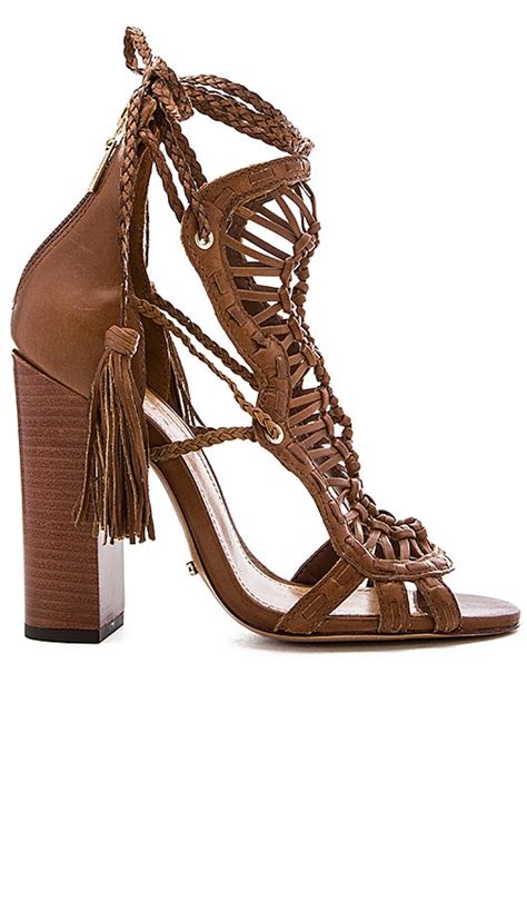 Schutz Dubai Heel in Glove | REVOLVE