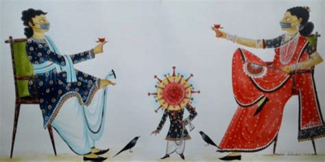 Community Transmission: Coronavirus Enters Bengal's Folk-Art Form