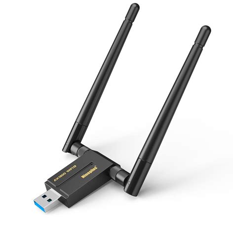Nineplus 1800Mbps Wireless USB WiFi 6 Adapter for Desktop - 802.11ax ...