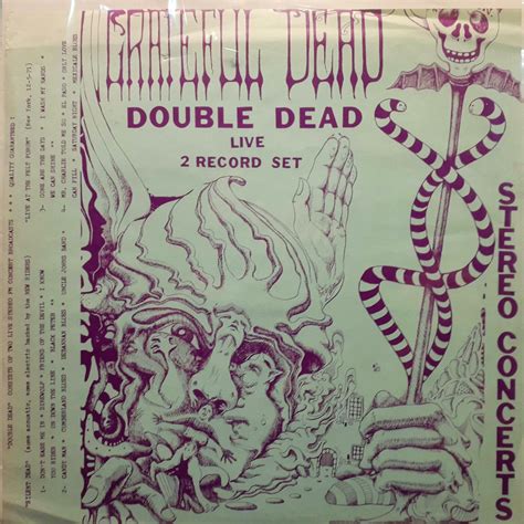 Grateful Dead Double Dead First Pressing Record Album