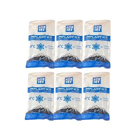 Buy 6 packs of ARC Ice Instant Cold Pack for Injuries (Cold Therapy ...