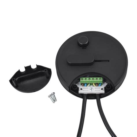 ElekTek Floor Foot Dimmer Switch LED CFL Halogen Lamp Light Bulb Inline ...