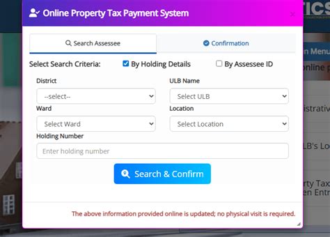 Chandernagore Municipal Corporation House Tax: A Guide To Pay Online ...