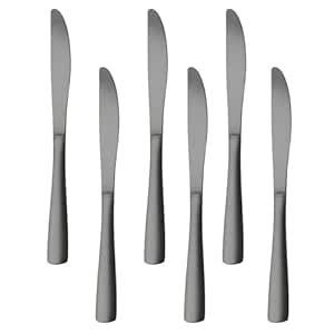 P-Plus International Dinner Knives - Stainless Steel Dessert Butter ...