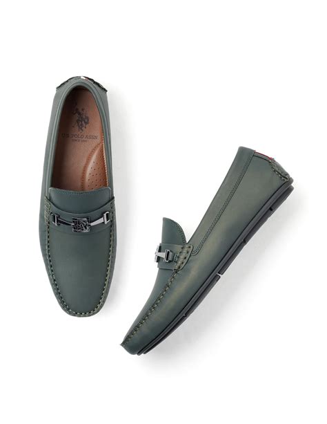 Buy Men Adrinal 2.0 Leisure Loafers Green|U.S. Polo Assn. India – US ...