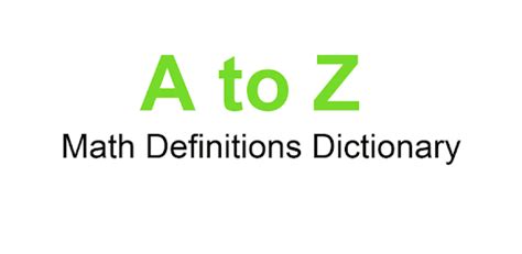 Image result for Math Dictionary