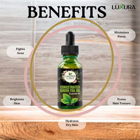 LUXURA SCIENCES Concentrated Green Tea Oil/Serum 30ml Hair Oil - Price ...