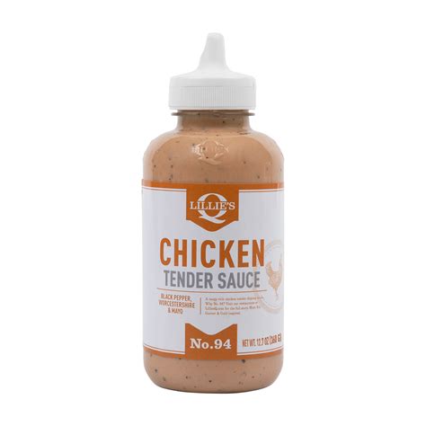 Lillie's Q Chicken Tender Sauce Case (6 / Nt Wt. 12.7oz ) Squeeze Bott ...