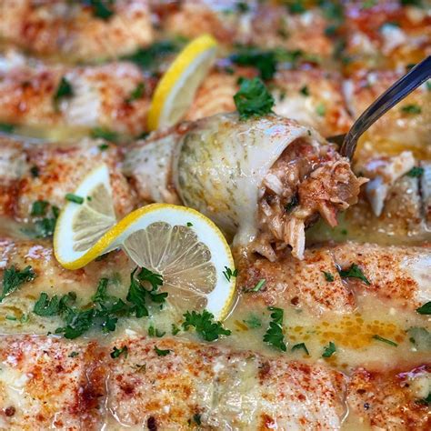 Stuffed flounder with crabmeat - bmqery