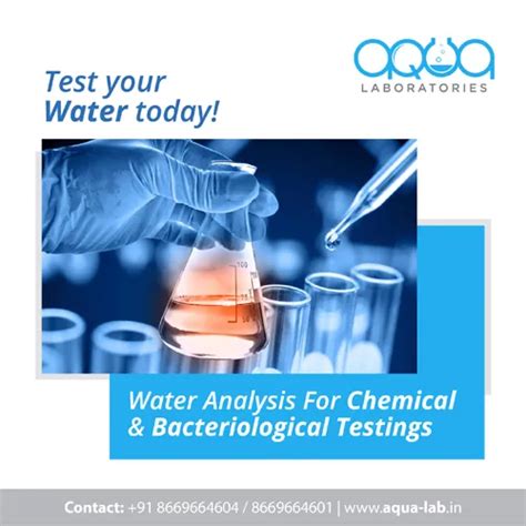 Water Testing, Analysis Laboratory Services For VOC Testing