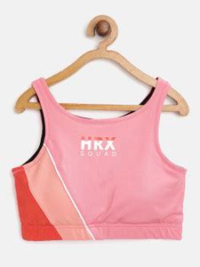 HRX by Hrithik Roshan Girls Sports Lightly Padded Bra - Buy HRX by ...
