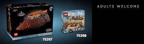 LEGO Star Wars Jabba’s Sail Barge Ultimate Collector Series Display Set ...