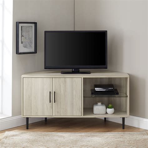 Buy Manor Park 2-Door Corner TV Stand for TVs up to 55, Birch Online in ...