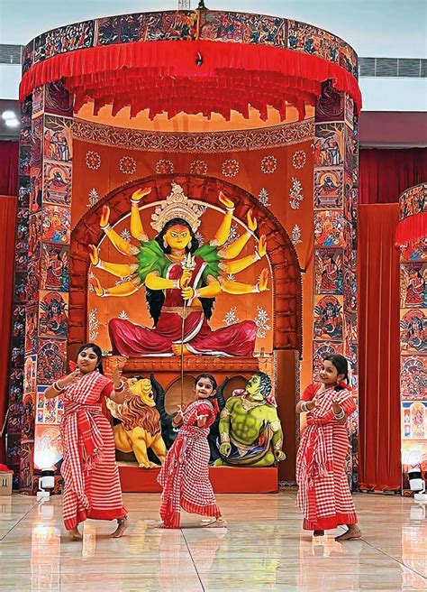 Durga Puja pandals light up Hyderabad