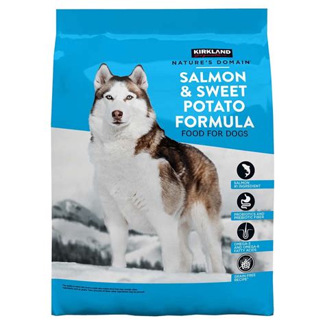 Kirkland Signature Nature's Domain Salmon & Sweet Potato Dog Food 35-Pound
