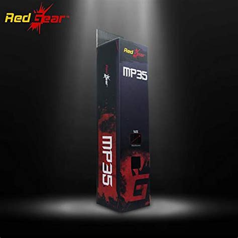 Buy Redgear Gaming Mouse Pad (Sensor Responsive Coating, MP35, Black ...