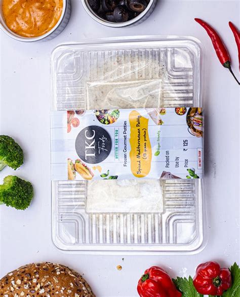 Black Bean Mediterranean Patty (Vegan Friendly) 🟢- Set of 2 Frozen Pat ...