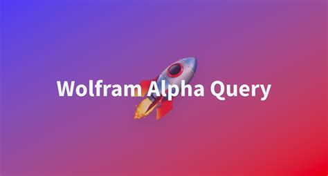 Wolfram Alpha Python 的图像结果