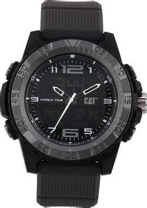 CAT CAT ANA-DIGIT III Black Round Dial Men's Watch- MC.155.25.135 ANA ...