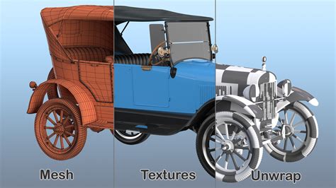 3D model Classic Ford Model T 1926 | 3D Molier International