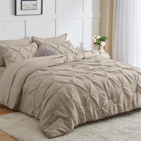 Amazon.com: CozyLux California King Comforter Set - 7 Pieces Cal King ...