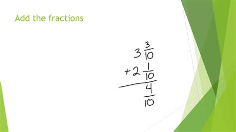 Image result for Adding Mixed Numbers Like Denominators