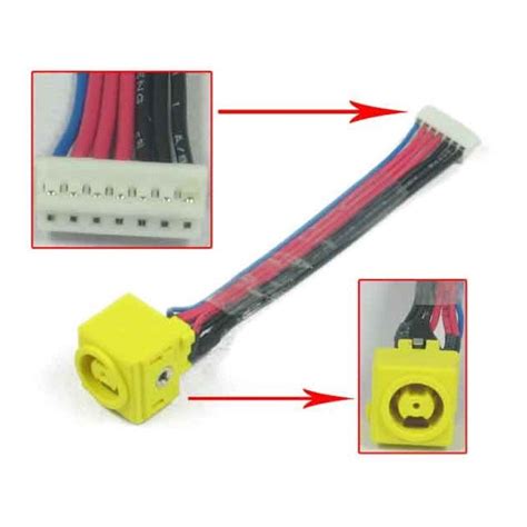 DC Power Jack For Lenovo ThinkPad T510, T520, T530, W510, W520, W530,