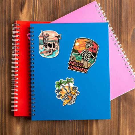 Summer Skull Decal Stickers: 37 High-Quality Vinyl Designs | Express ...
