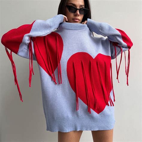 Gemini 3D fringe detailing Sweaters – TrenBee