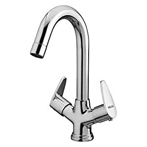 Volga Pl9 Pearl Fomaflow Center Hole Basin Mixer with Chrome Finish ...
