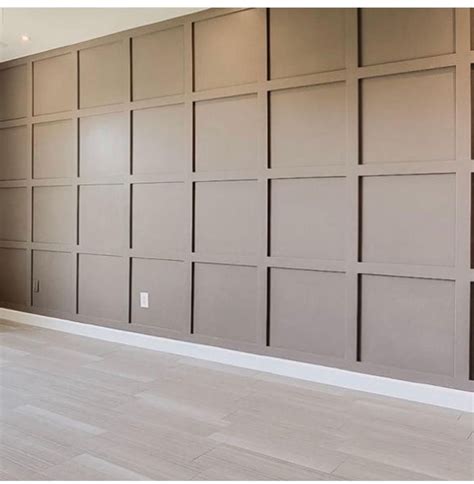 Minimalist Wood Paneling Wall Decor