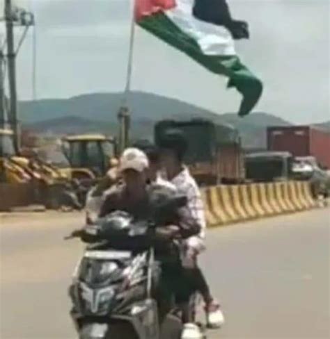 K'taka Police detains four minors for raising Palestinian flag while ...