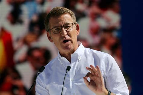 Partido Popular leader Alberto Feijoo calls for fresh protests against ...