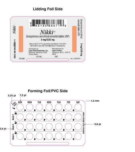 Nikki: Package Insert / Prescribing Information - Drugs.com