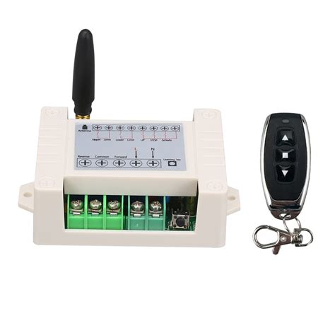AC85-250V 10A 2CH 433Mhz Motor Remote Control Switch Motor - 1– UNIQKART