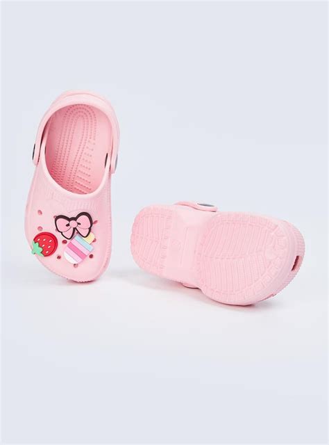 Buy Girls Charm-Detailed Clogs Online at just Rs. 499.0 - 1000013416015 ...
