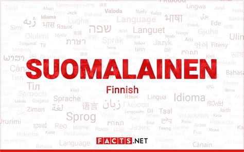 19 Extraordinary Facts About Finnish (Language) - Facts.net