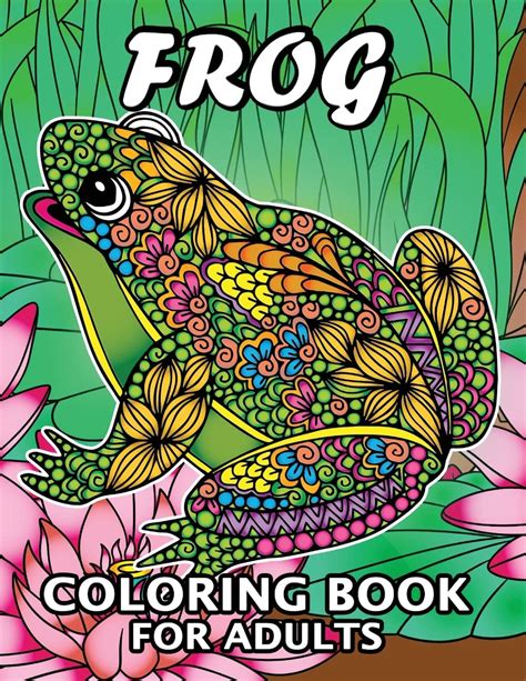 Unique Frog Coloring Book: Easy, Fun & Beautiful India | Ubuy