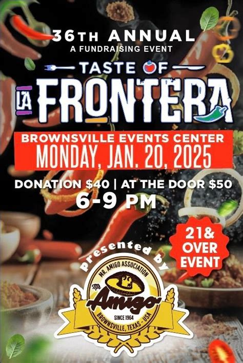 Taste of La Frontera 2025, Brownsville Event Center, 20 January 2025 ...