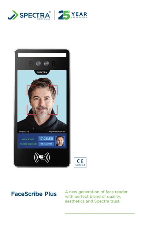 Face Recognition System - Spectra Face recognition attendance system ...