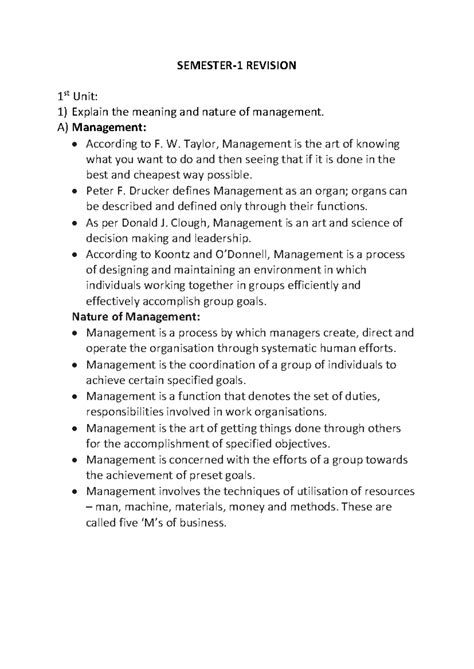 SEM-1 Revision - Problems on Marginal Cost - SEMESTER-1 REVISION 1 st ...