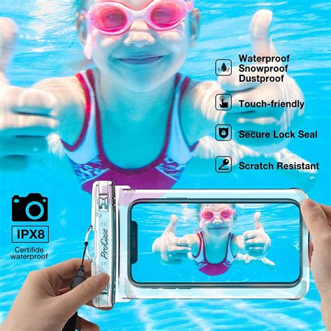 Buy JOTO Universal Waterproof Pouch Cellphone Dry Bag Case Bundle with ...