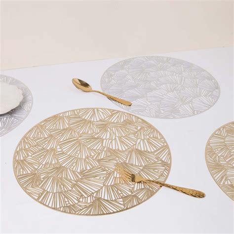 Meshed Vinyl Placemat Set of 2 Online - Premium Table Mat | Nestasia