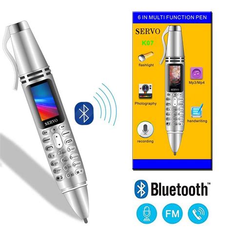 Мини-перезаряжаемый сотовый телефон Bluetooth-дозвонщик 0,95-дюймовый ...