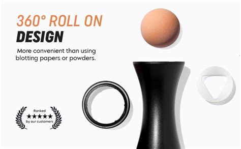 Volcanic Face Roller Oil Absorbing Face Roller Portable Facial Skin ...