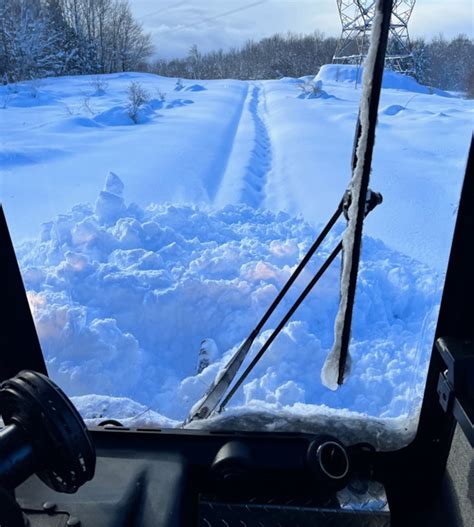 Rangers rescue people stranded in deep snow